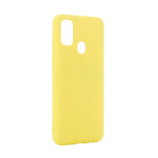 Capa de Silicone Para Huawei P Smart 2020 Amarelo